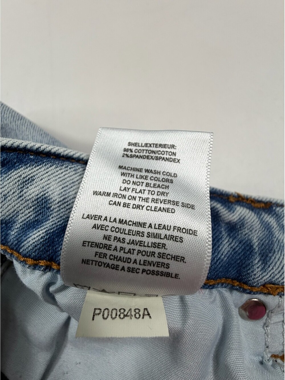 Vigoss Light Wash Skinny Jeans Size 27 - Picture 7 of 10